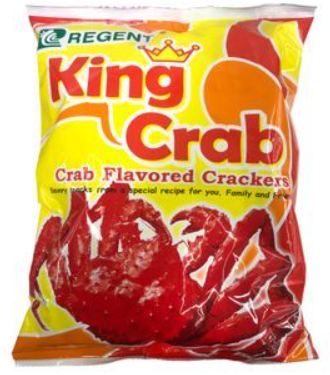 Regent Flavored Crackers (King Crab) 85-100 g