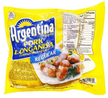 Argentina Pork Longanisa 12oz - Kalye Filipino--Argentina