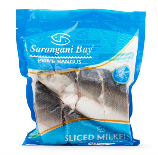 SARANGANI BAY: Sliced Descaled Milkfish, Lbs