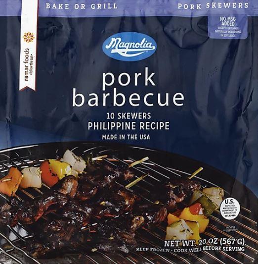 Magnolia Barbeque Pork Skewers - Kalye Filipino--Kalye Filipino
